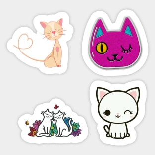 International Cat Day Sticker